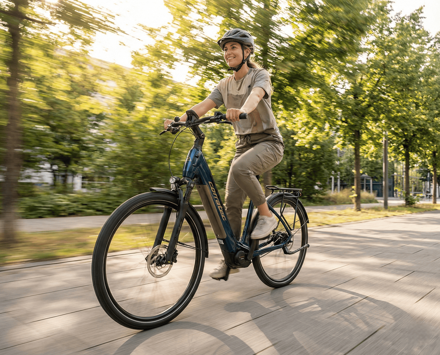 CORRATEC E-Power Trekking 28 CX8 Belt Wave