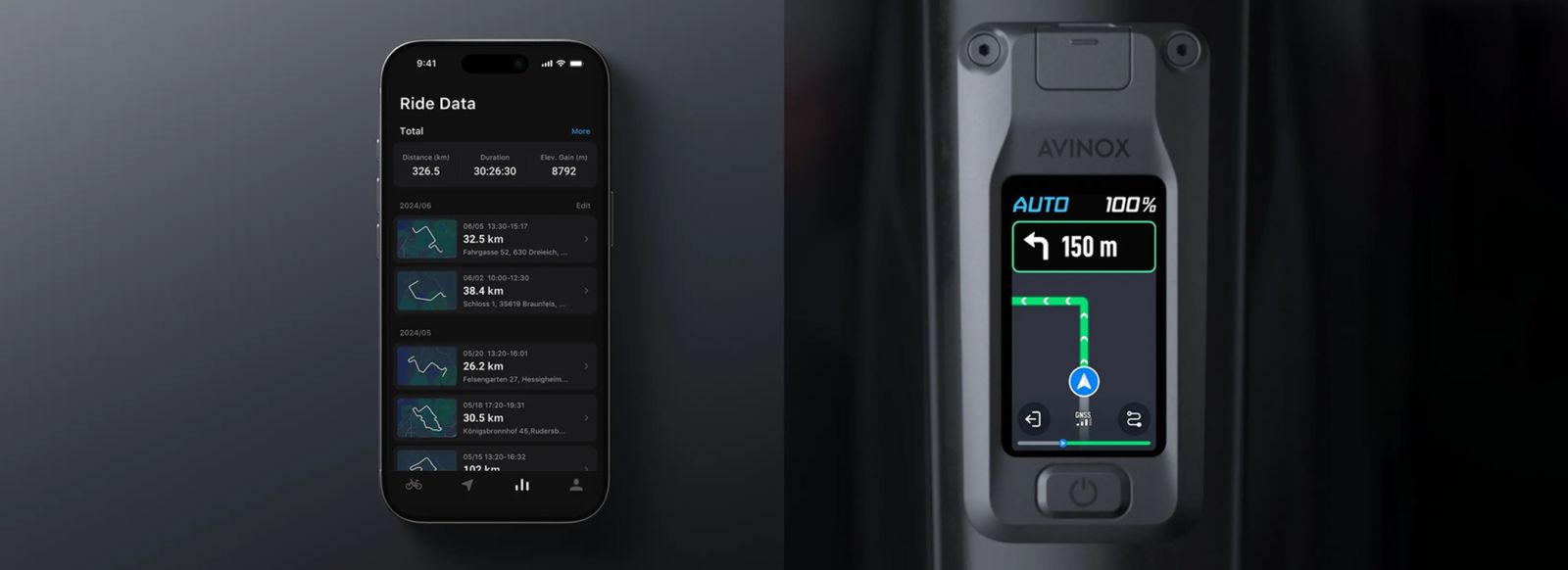 avinox navigation connectivity