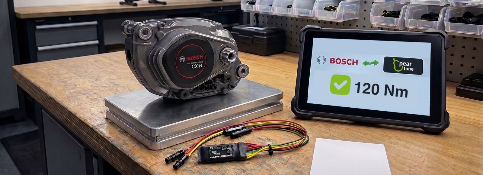 Tuning čipy PearTune plně kompatibilní s Bosch 120 Nm Update