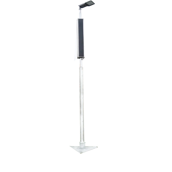 Solární lampa s nabíjecí stanicí pro elektrokola