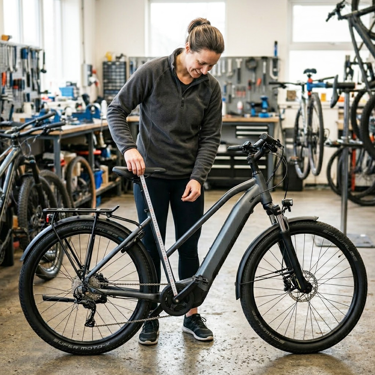 e-bike size