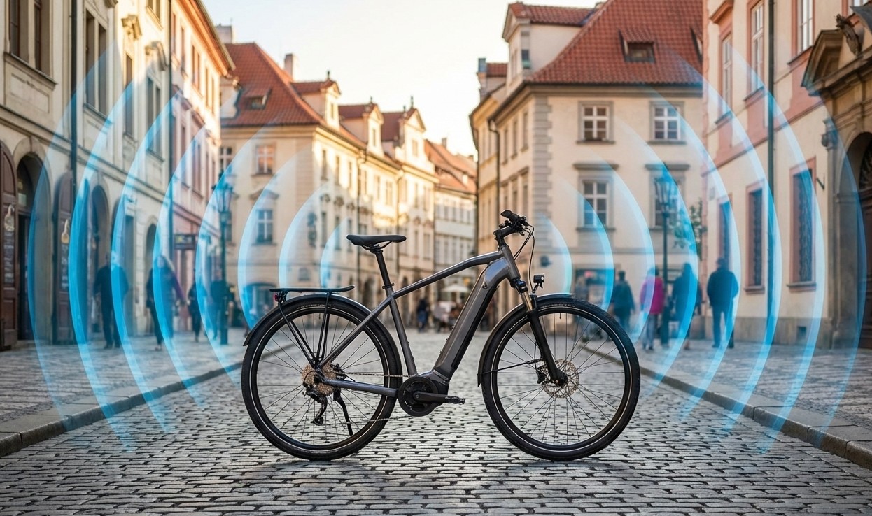 Chytrý lokátor pro hlídání elektrokola