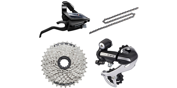 Shimano Acera, RD-M3020-8, 8-S