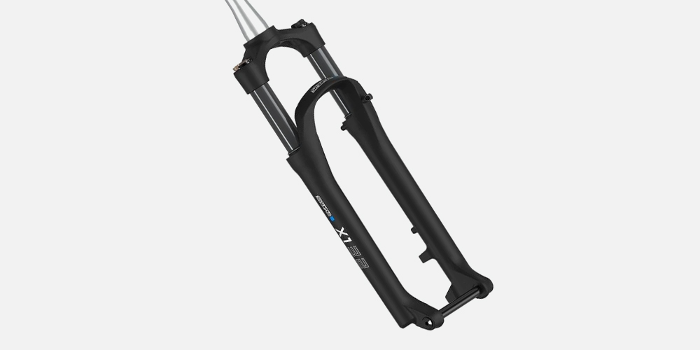 SR Suntour X1, air, 120 mm, tapered